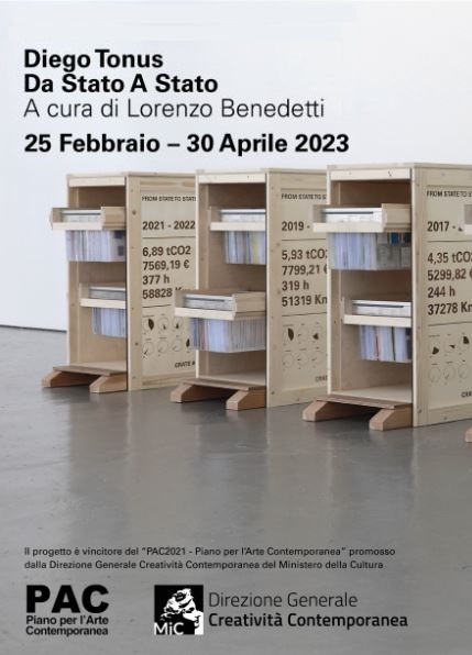 CSAC - Mostra "Da stato a stato" di Diego Tonus - 25/2/2023 - 30/04/2023