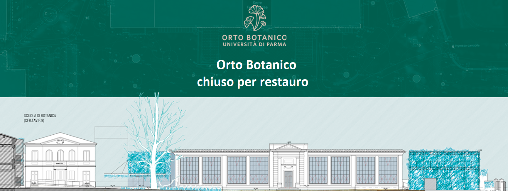 Orto Botanico: chiusura per restauro