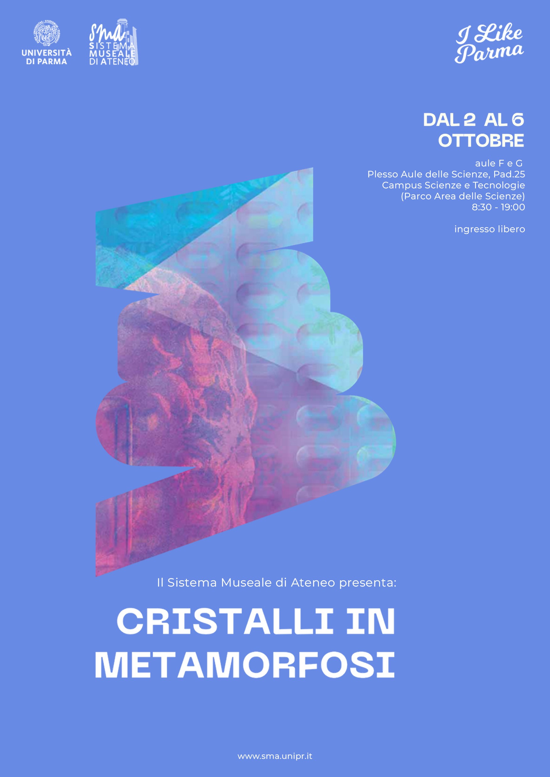 Cristalli in metamorfosi - esposizione dal 2 al 6 ottobre 2023