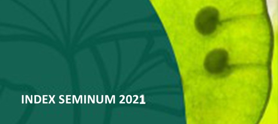 Index seminum 2021
