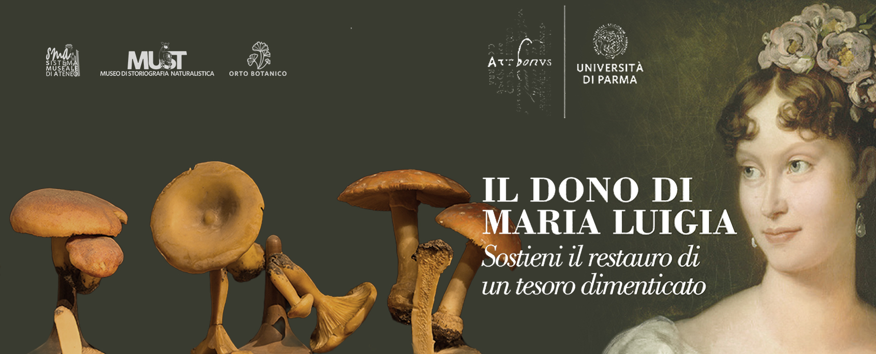 Maria Luigia e i funghi di cera