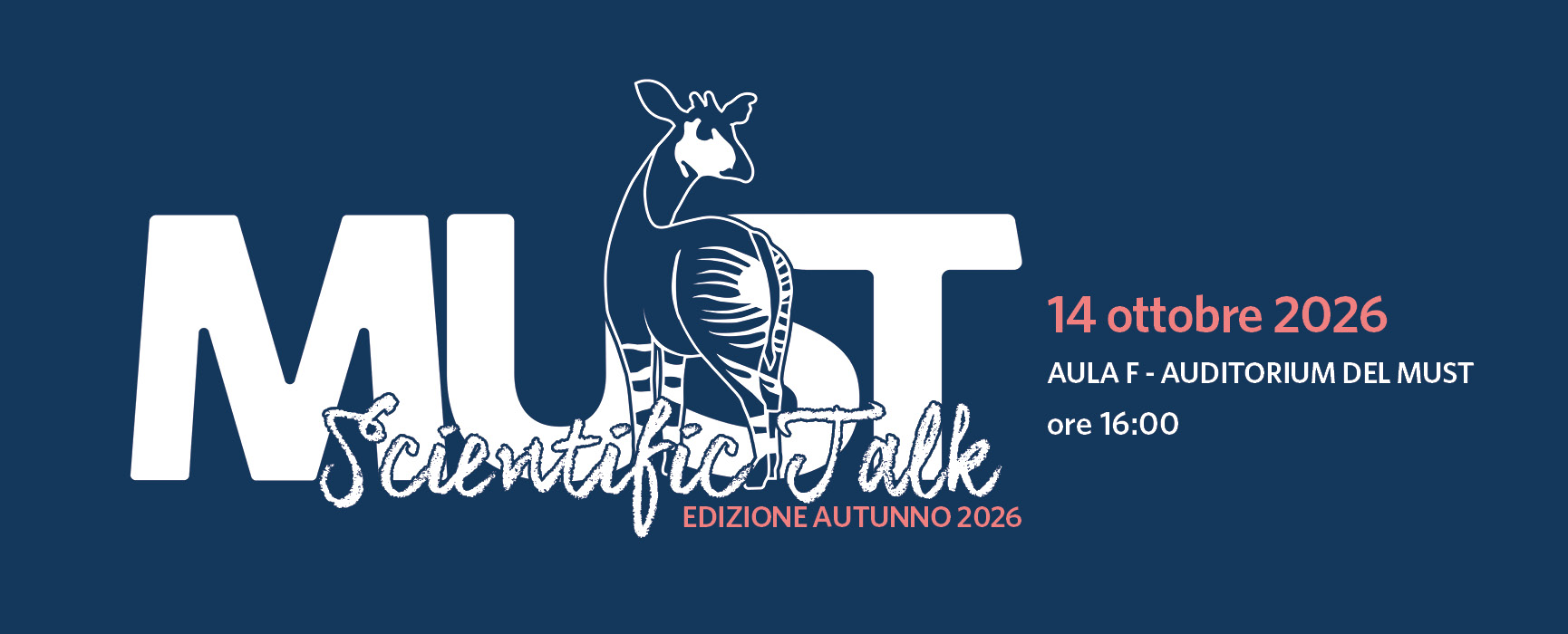 MUseum Scientific Talk edizione autunno 2026